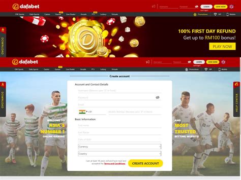 Dafabet Registration: Create an Account and Get a Bonus.